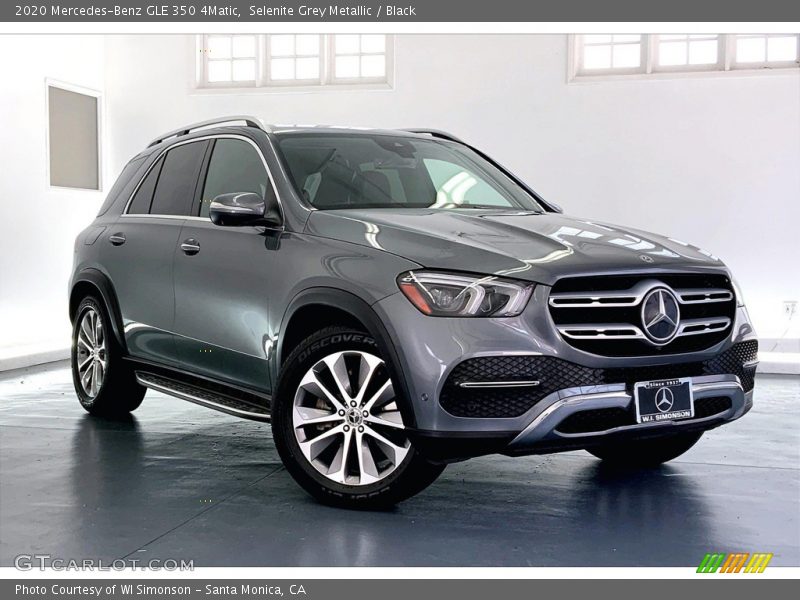 Selenite Grey Metallic / Black 2020 Mercedes-Benz GLE 350 4Matic