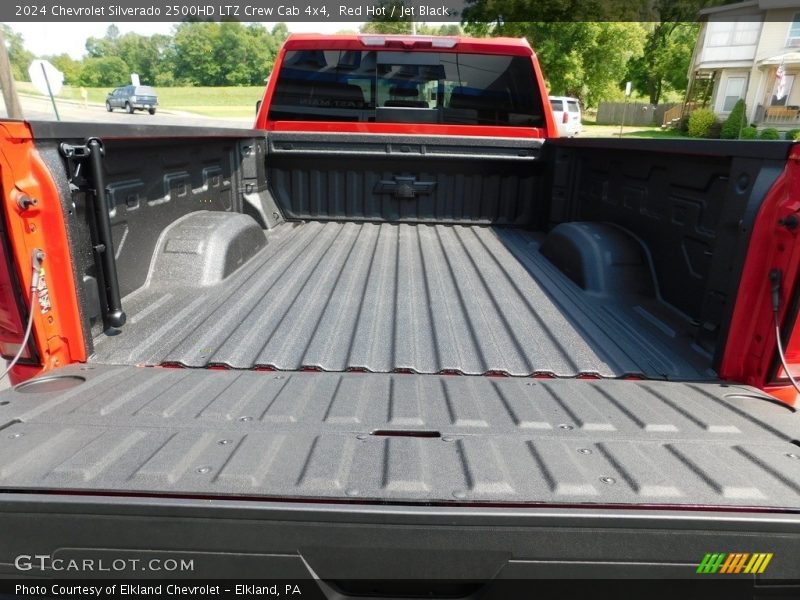 Red Hot / Jet Black 2024 Chevrolet Silverado 2500HD LTZ Crew Cab 4x4