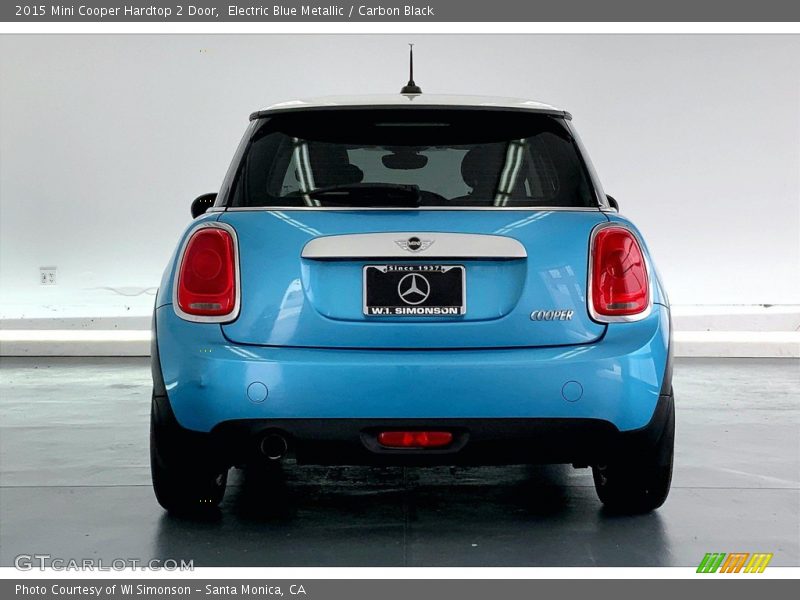Electric Blue Metallic / Carbon Black 2015 Mini Cooper Hardtop 2 Door