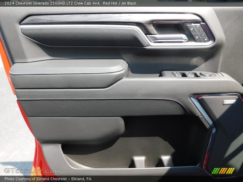 Red Hot / Jet Black 2024 Chevrolet Silverado 2500HD LTZ Crew Cab 4x4
