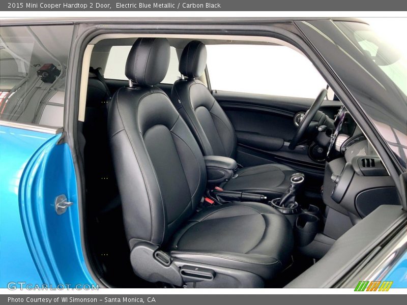 Electric Blue Metallic / Carbon Black 2015 Mini Cooper Hardtop 2 Door