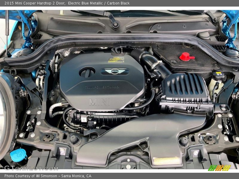  2015 Cooper Hardtop 2 Door Engine - 1.5 Liter TwinPower Turbocharged DOHC 12-Valve VVT 3 Cylinder