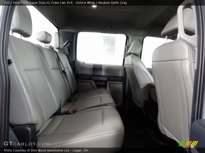 Rear Seat of 2022 F250 Super Duty XL Crew Cab 4x4
