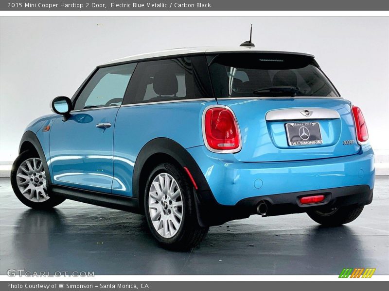Electric Blue Metallic / Carbon Black 2015 Mini Cooper Hardtop 2 Door