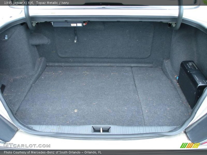 Topaz Metallic / Ivory 1995 Jaguar XJ XJ6