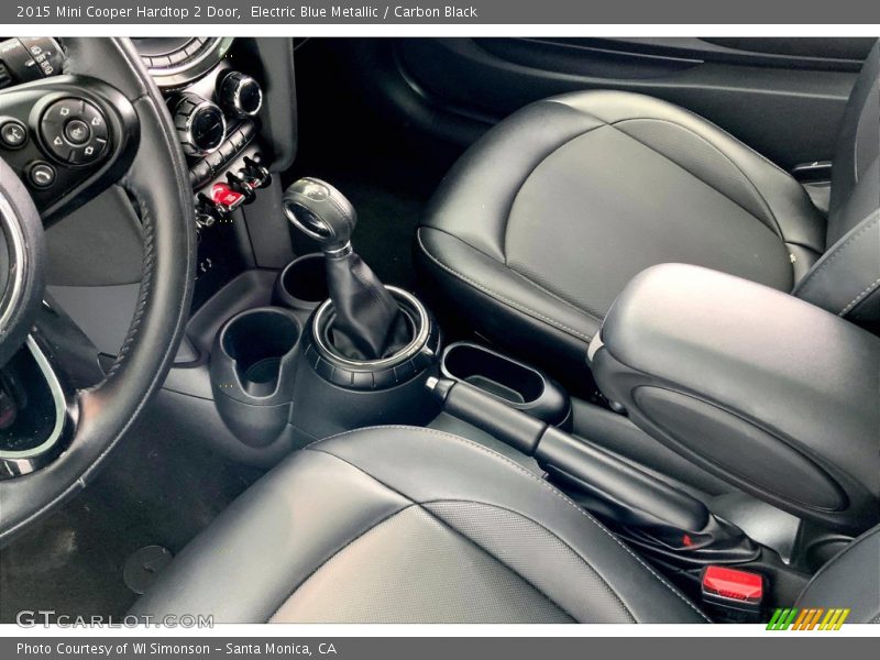 Electric Blue Metallic / Carbon Black 2015 Mini Cooper Hardtop 2 Door