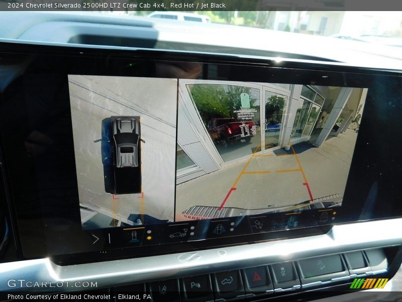 Red Hot / Jet Black 2024 Chevrolet Silverado 2500HD LTZ Crew Cab 4x4