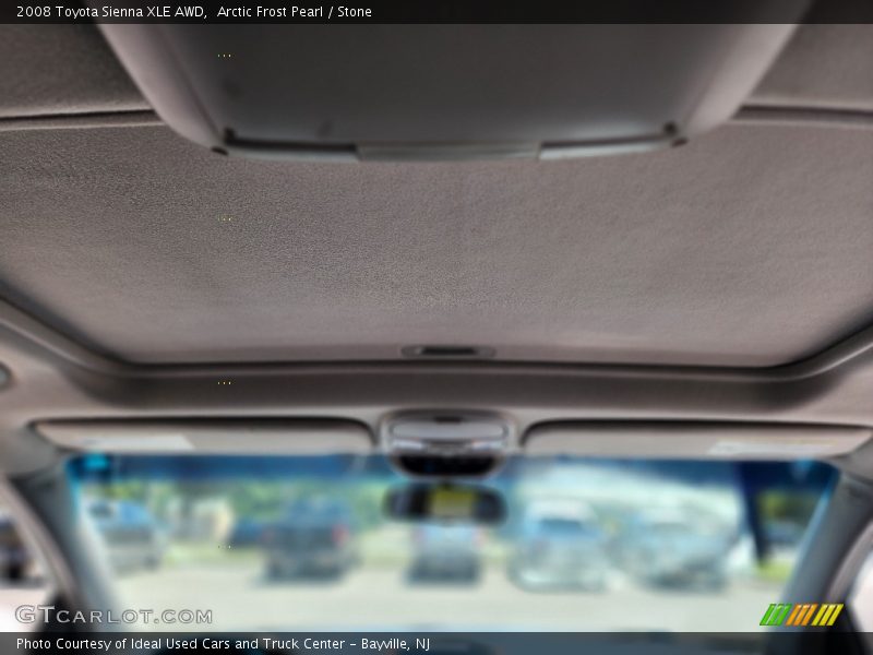 Arctic Frost Pearl / Stone 2008 Toyota Sienna XLE AWD