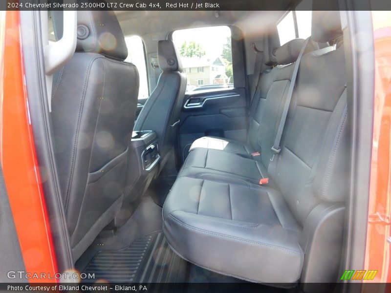 Red Hot / Jet Black 2024 Chevrolet Silverado 2500HD LTZ Crew Cab 4x4