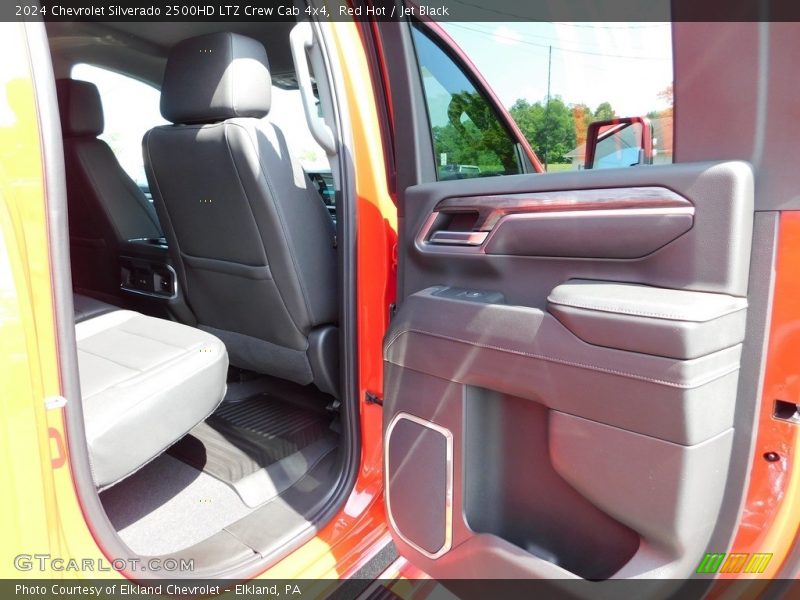 Red Hot / Jet Black 2024 Chevrolet Silverado 2500HD LTZ Crew Cab 4x4