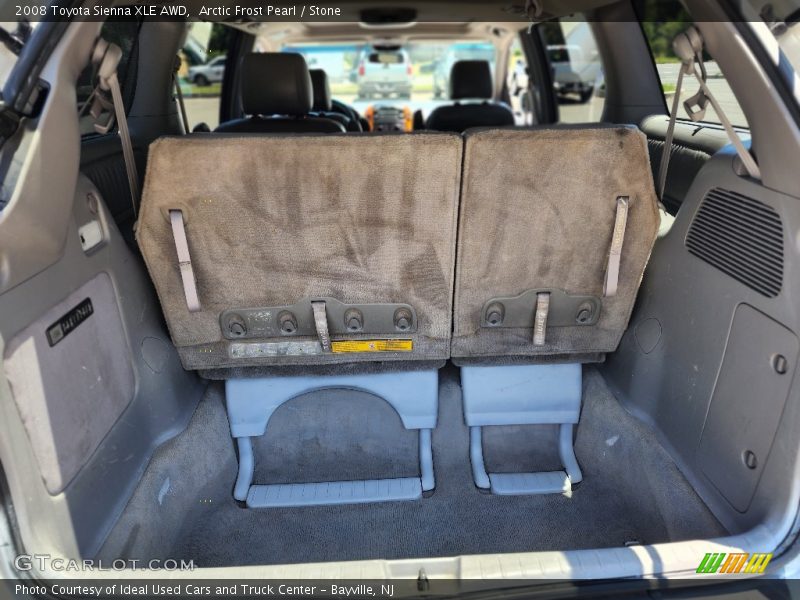 Arctic Frost Pearl / Stone 2008 Toyota Sienna XLE AWD