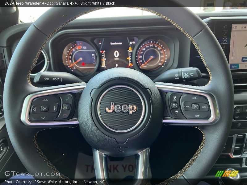  2024 Wrangler 4-Door Sahara 4x4 Steering Wheel