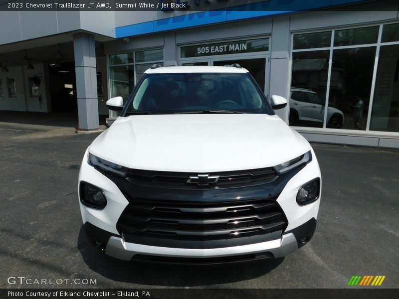 Summit White / Jet Black 2023 Chevrolet TrailBlazer LT AWD