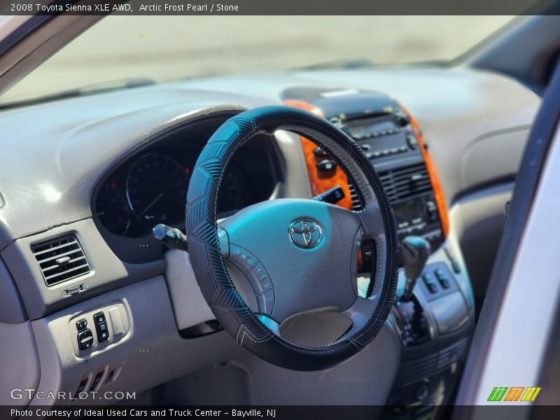 Arctic Frost Pearl / Stone 2008 Toyota Sienna XLE AWD