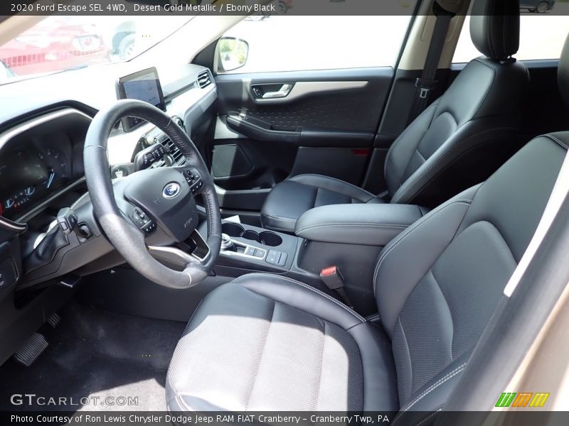 Front Seat of 2020 Escape SEL 4WD