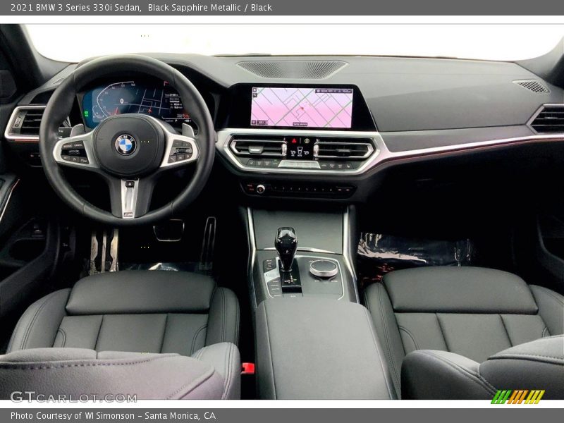 Black Sapphire Metallic / Black 2021 BMW 3 Series 330i Sedan