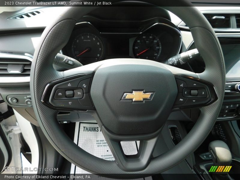 Summit White / Jet Black 2023 Chevrolet TrailBlazer LT AWD