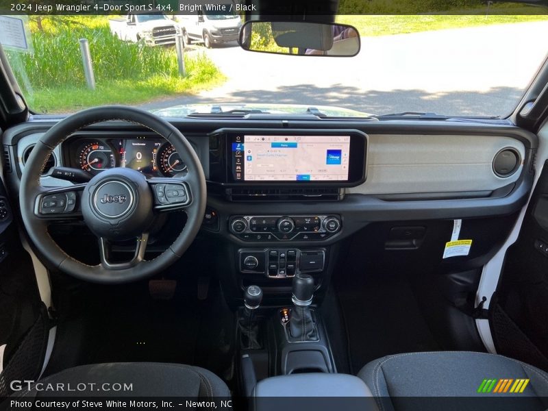 Dashboard of 2024 Wrangler 4-Door Sport S 4x4