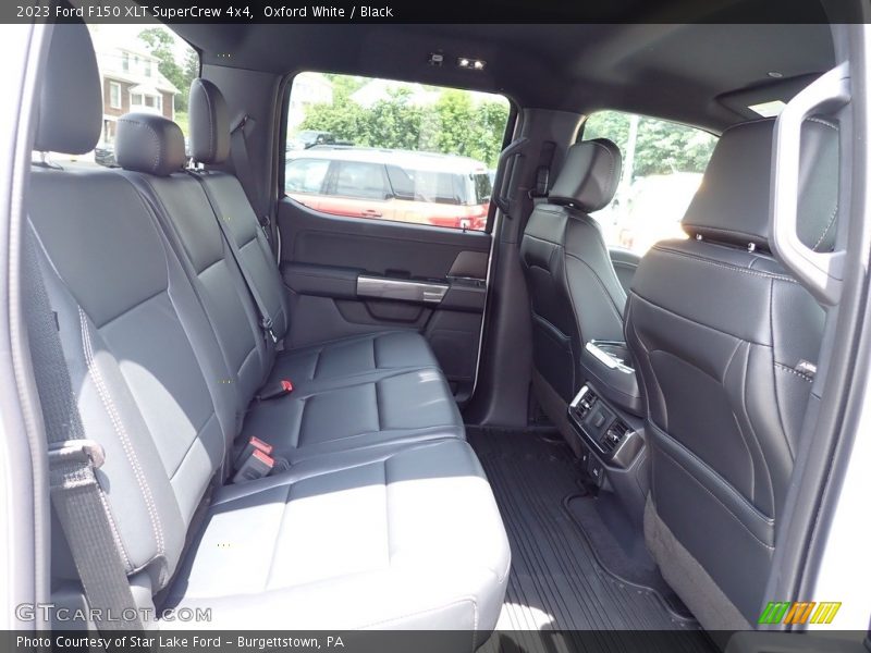 Rear Seat of 2023 F150 XLT SuperCrew 4x4