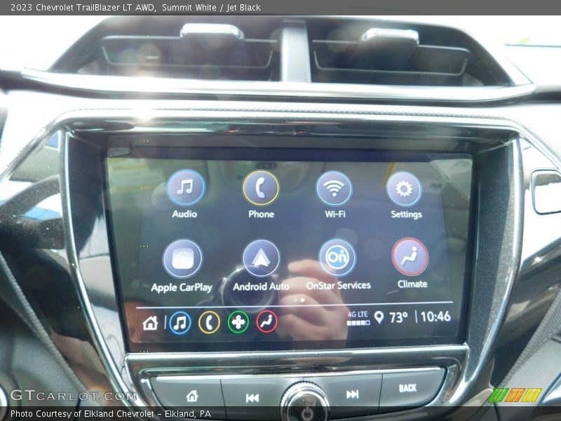 Summit White / Jet Black 2023 Chevrolet TrailBlazer LT AWD