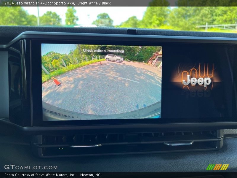 Controls of 2024 Wrangler 4-Door Sport S 4x4