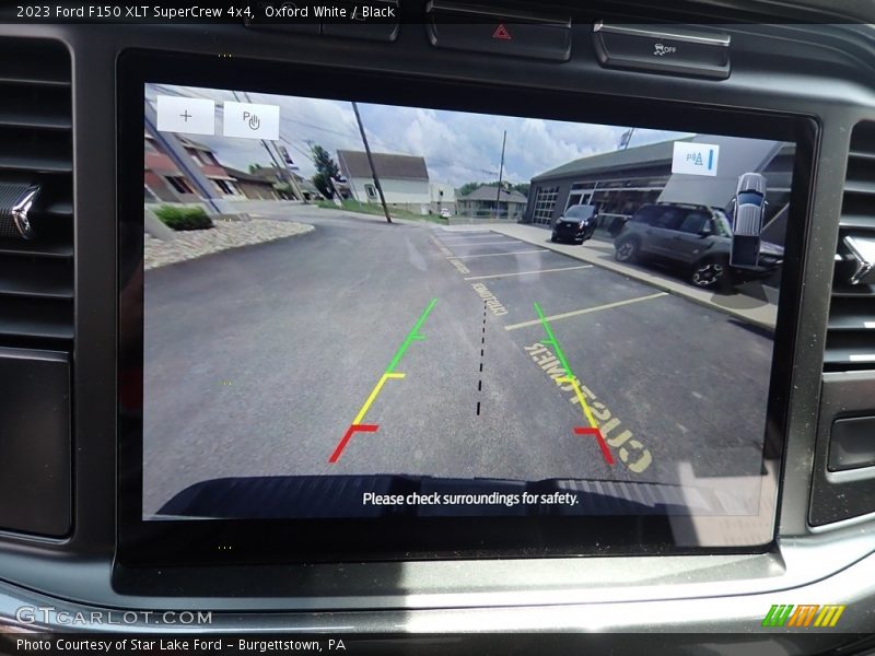 Oxford White / Black 2023 Ford F150 XLT SuperCrew 4x4