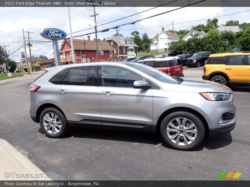  2023 Edge Titanium AWD Iconic Silver Metallic