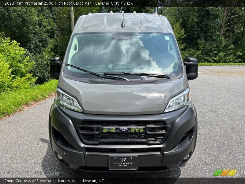 Ceramic Gray / Black 2023 Ram ProMaster 2500 High Roof Cargo Van