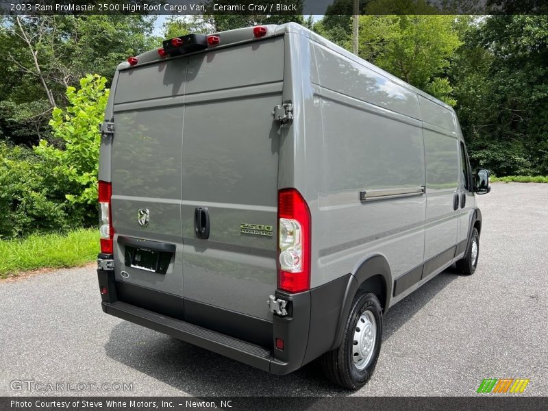 Ceramic Gray / Black 2023 Ram ProMaster 2500 High Roof Cargo Van
