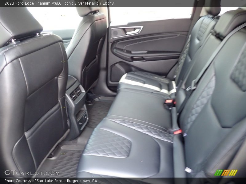 Iconic Silver Metallic / Ebony 2023 Ford Edge Titanium AWD