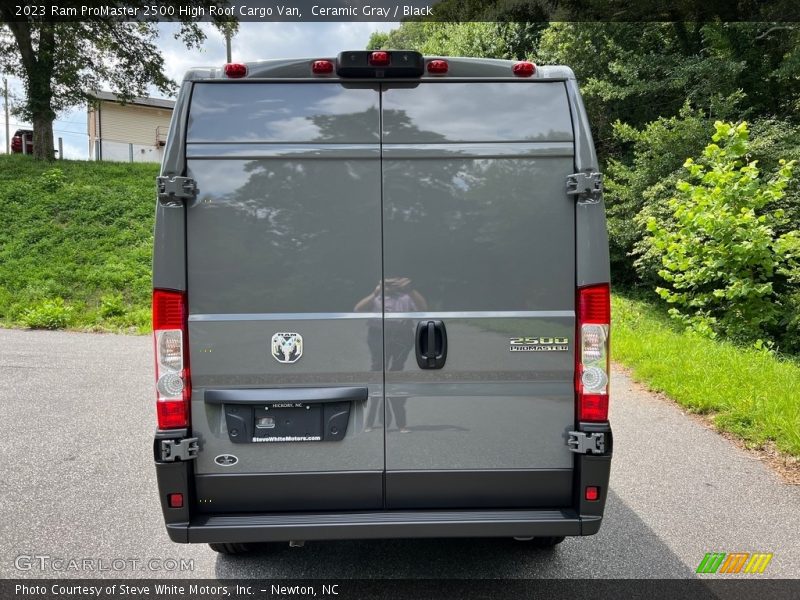 Ceramic Gray / Black 2023 Ram ProMaster 2500 High Roof Cargo Van