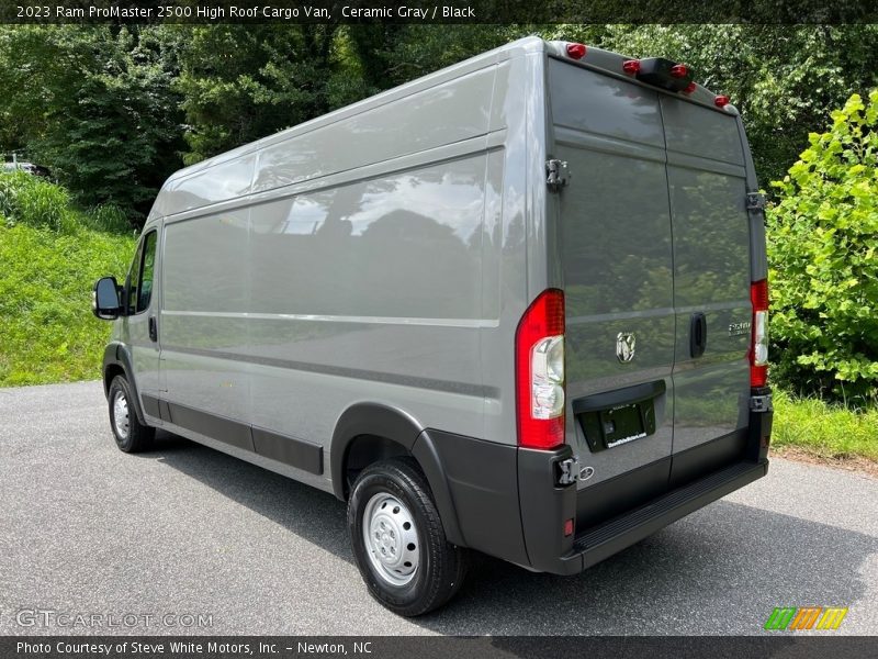 Ceramic Gray / Black 2023 Ram ProMaster 2500 High Roof Cargo Van