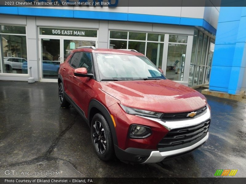 Crimson Metallic / Jet Black 2023 Chevrolet TrailBlazer LT