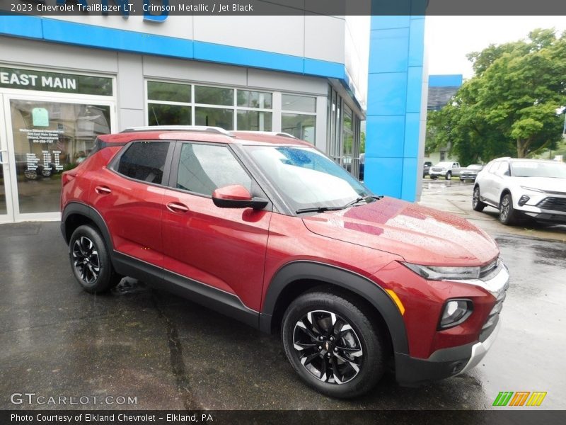 Crimson Metallic / Jet Black 2023 Chevrolet TrailBlazer LT