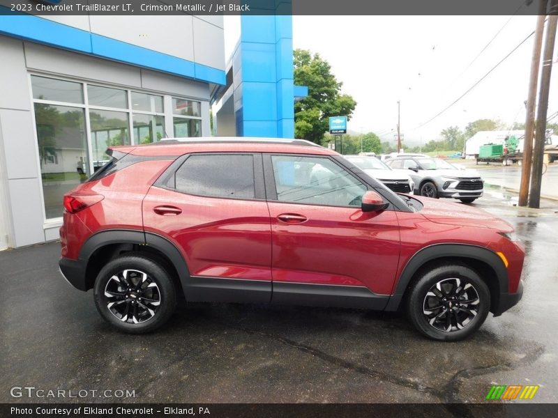 Crimson Metallic / Jet Black 2023 Chevrolet TrailBlazer LT