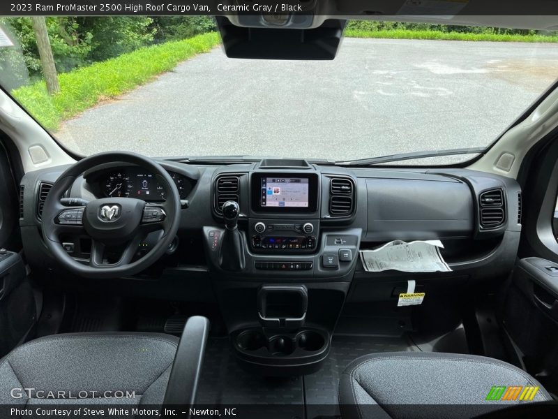 Dashboard of 2023 ProMaster 2500 High Roof Cargo Van