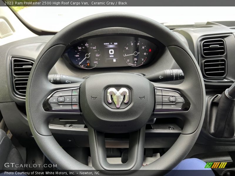  2023 ProMaster 2500 High Roof Cargo Van Steering Wheel