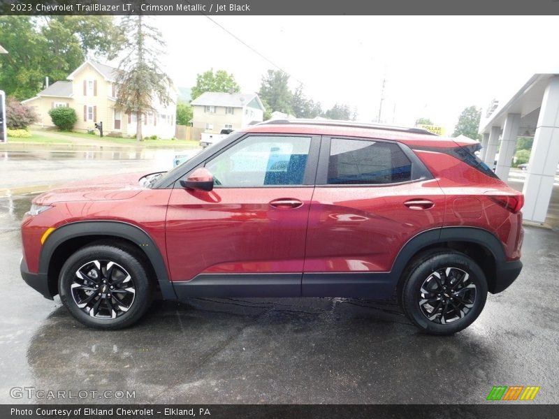 Crimson Metallic / Jet Black 2023 Chevrolet TrailBlazer LT