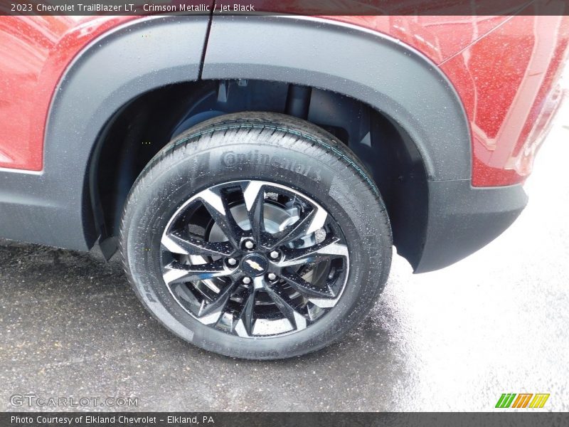Crimson Metallic / Jet Black 2023 Chevrolet TrailBlazer LT