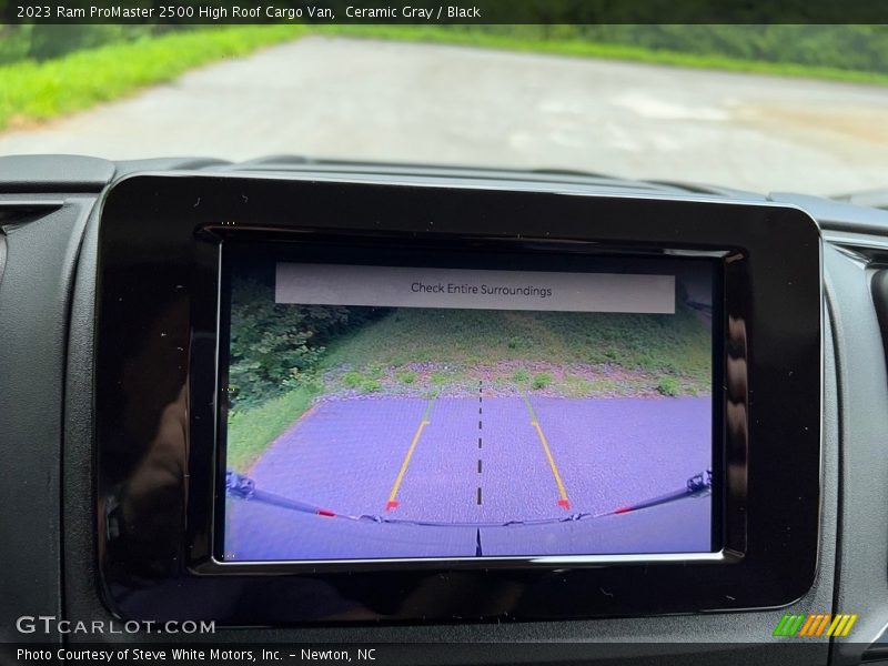 Controls of 2023 ProMaster 2500 High Roof Cargo Van