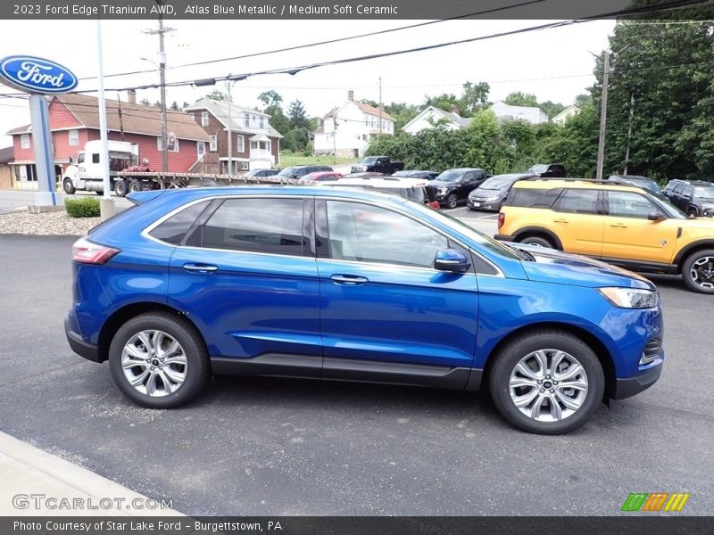  2023 Edge Titanium AWD Atlas Blue Metallic