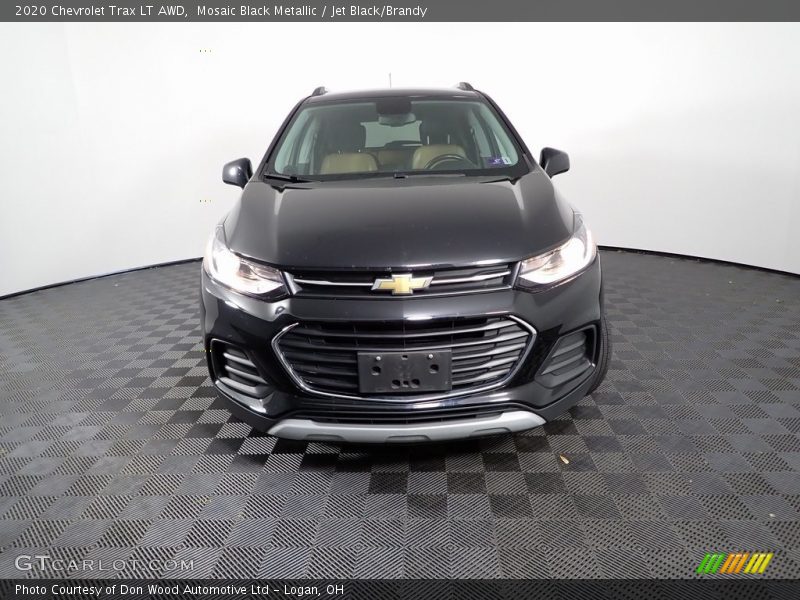 Mosaic Black Metallic / Jet Black/Brandy 2020 Chevrolet Trax LT AWD