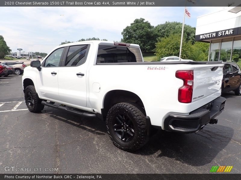 Summit White / Jet Black 2020 Chevrolet Silverado 1500 LT Trail Boss Crew Cab 4x4