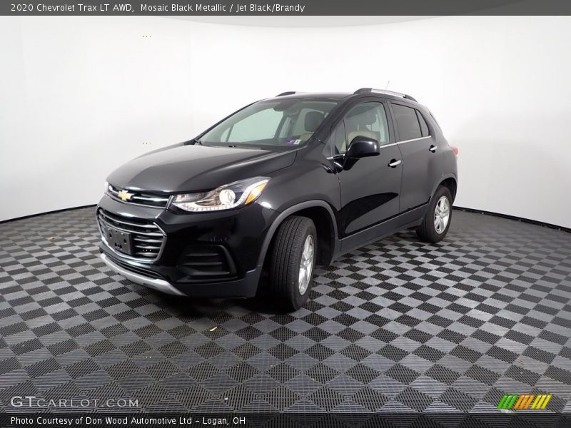 Mosaic Black Metallic / Jet Black/Brandy 2020 Chevrolet Trax LT AWD