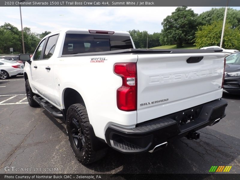 Summit White / Jet Black 2020 Chevrolet Silverado 1500 LT Trail Boss Crew Cab 4x4