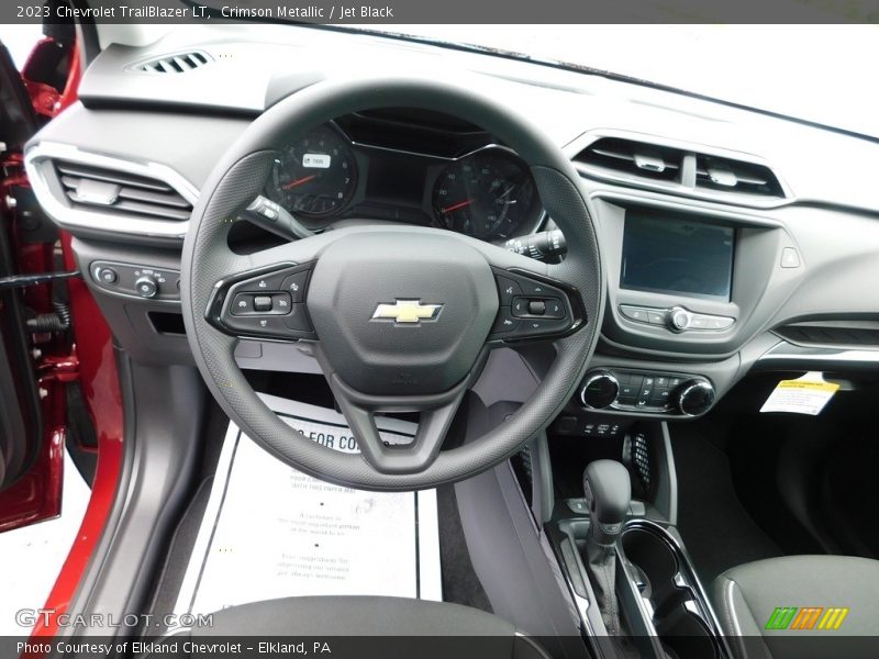 Crimson Metallic / Jet Black 2023 Chevrolet TrailBlazer LT