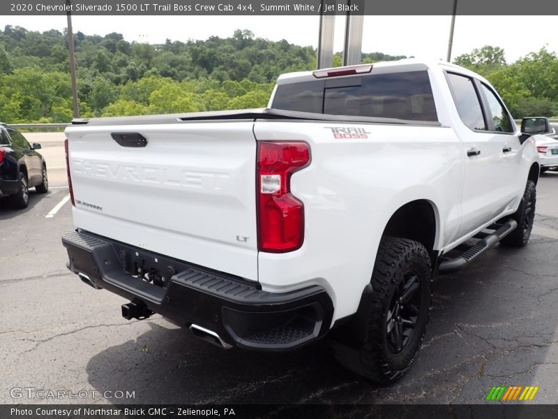 Summit White / Jet Black 2020 Chevrolet Silverado 1500 LT Trail Boss Crew Cab 4x4