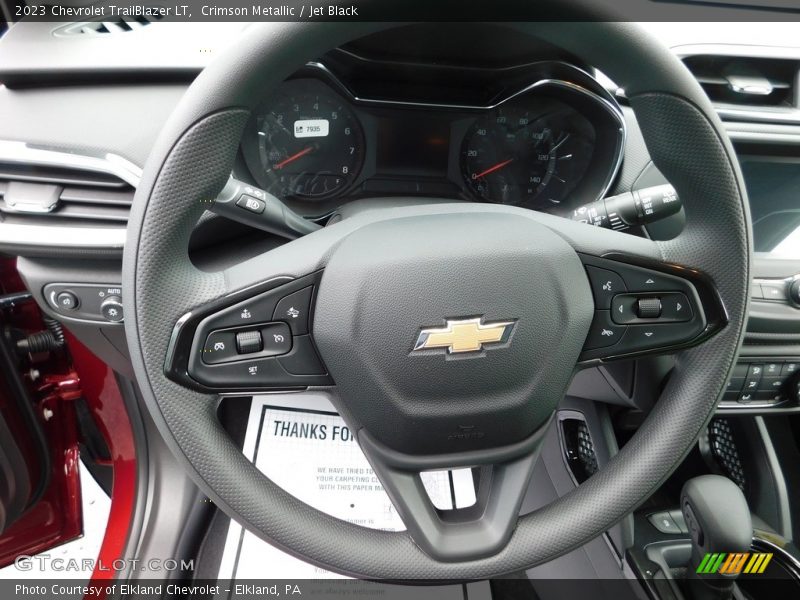 Crimson Metallic / Jet Black 2023 Chevrolet TrailBlazer LT