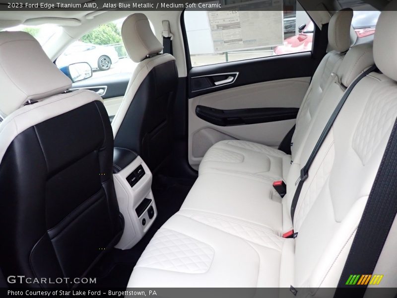 Rear Seat of 2023 Edge Titanium AWD