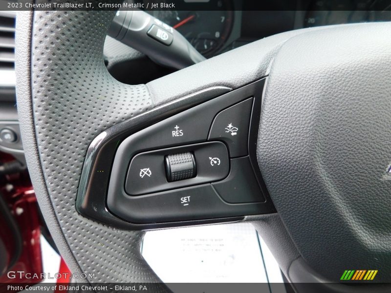 Crimson Metallic / Jet Black 2023 Chevrolet TrailBlazer LT